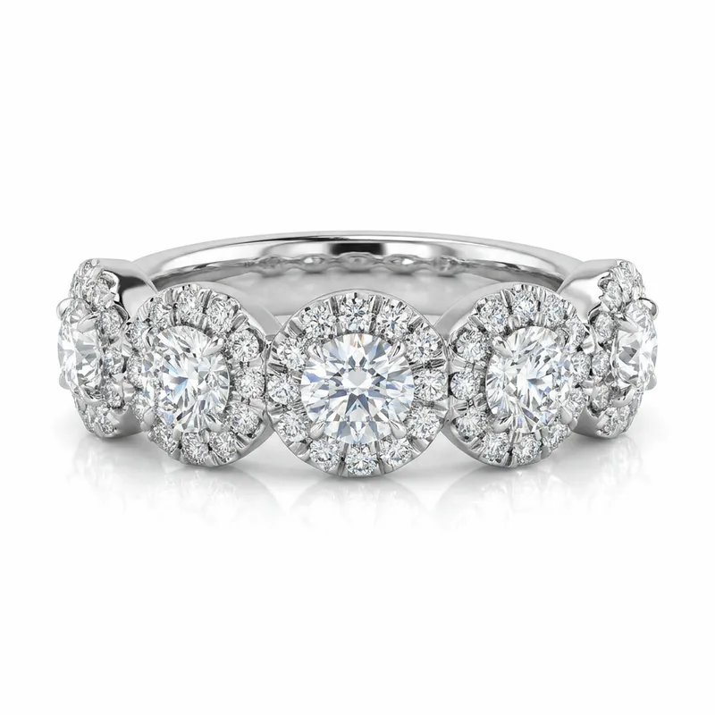 Multi-Halo Diamond Cluster Band