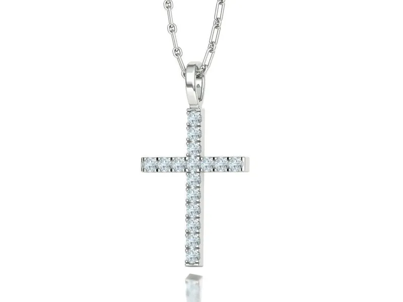 Diamond Cross Pendant