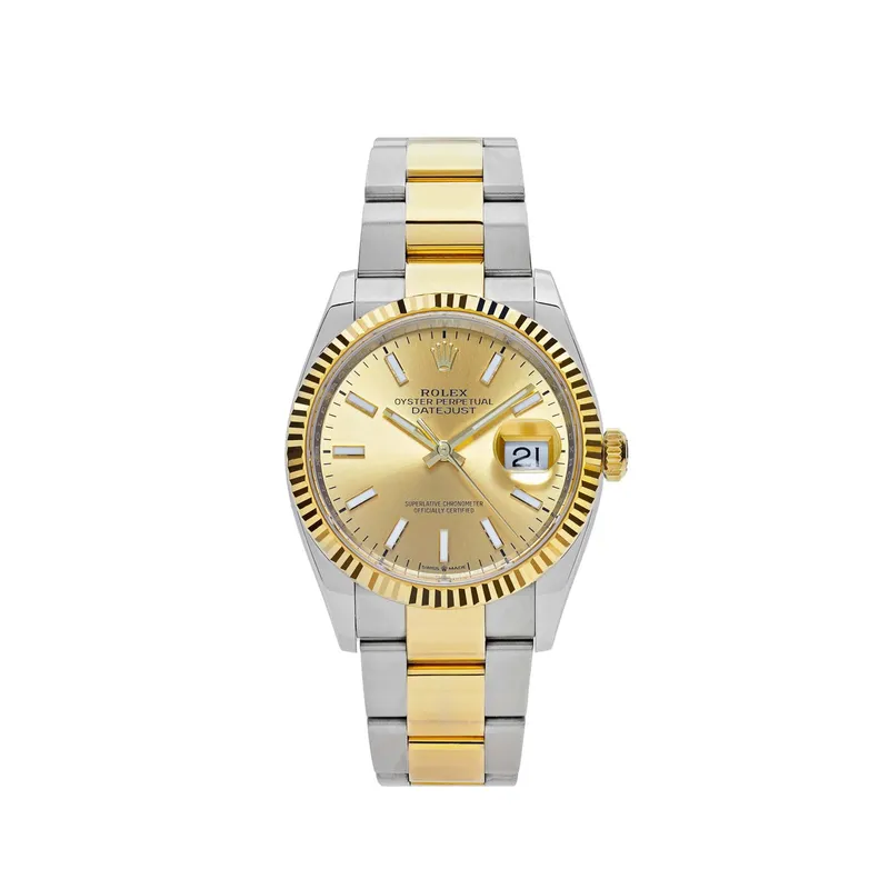 Rolex Datejust Two Tone 16233