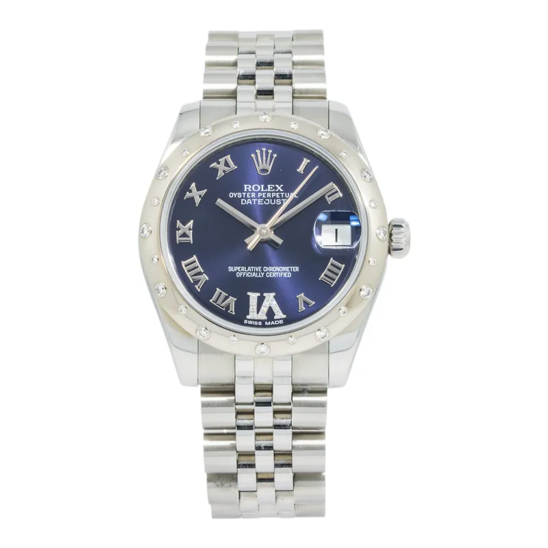 Rolex Datejust MOP Dial Diamond Bezel 31mm 178344